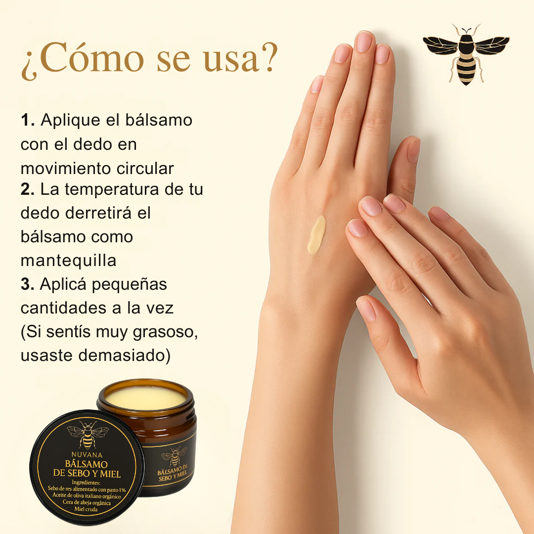 Nuvana® Bálsamo de Sebo de Res