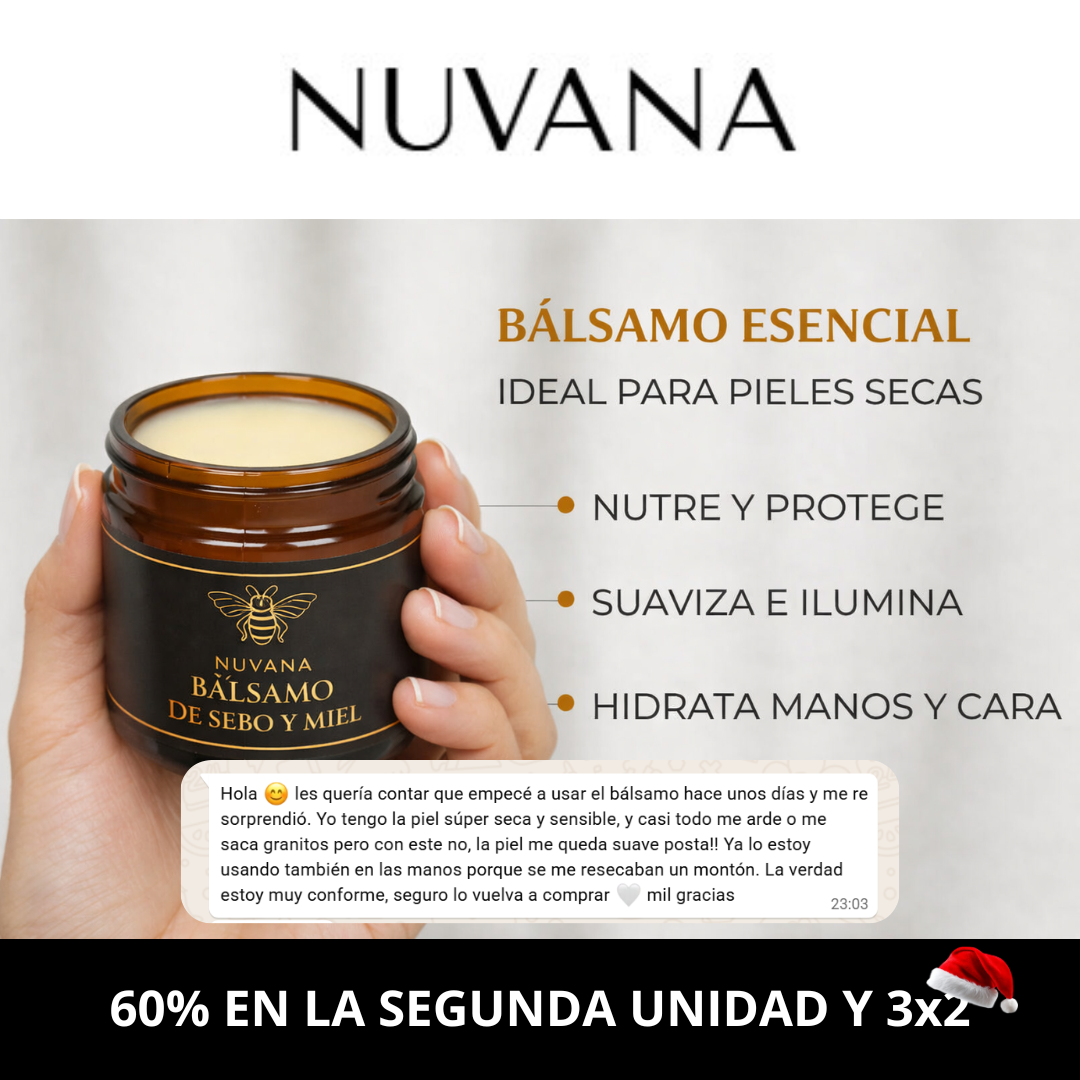 Nuvana® Bálsamo de Sebo de Res